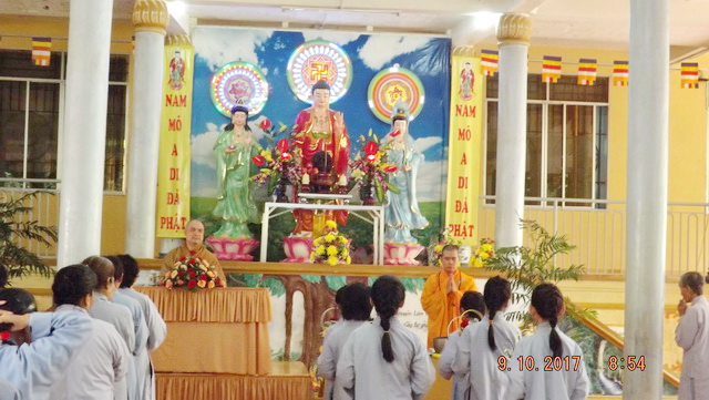Chùa Lộc Thọ tổ chức khóa tu Bát quan trai lần thứ 8