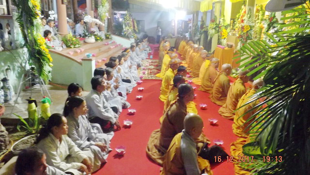 Đêm thắp nến tri ân tưởng niệm cố HT.Thích Ngộ Trí tại chùa Trường Thọ