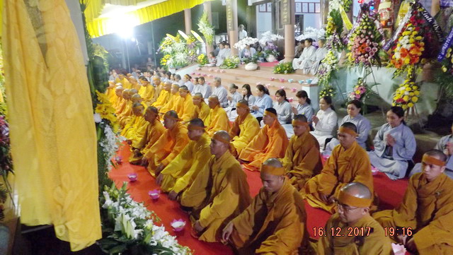 Đêm thắp nến tri ân tưởng niệm cố HT.Thích Ngộ Trí tại chùa Trường Thọ