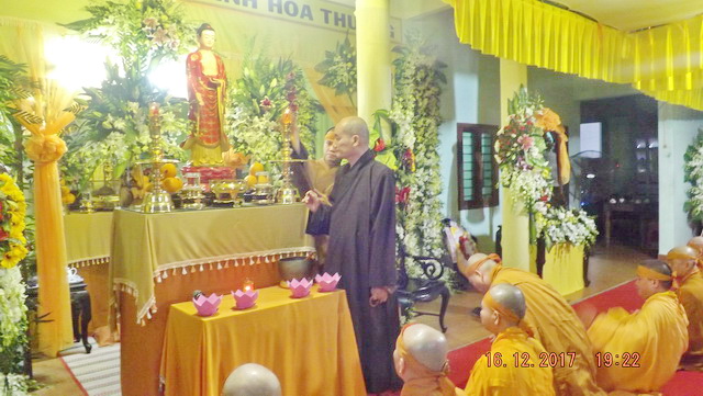 Đêm thắp nến tri ân tưởng niệm cố HT.Thích Ngộ Trí tại chùa Trường Thọ