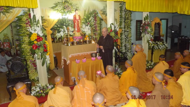 Đêm thắp nến tri ân tưởng niệm cố HT.Thích Ngộ Trí tại chùa Trường Thọ