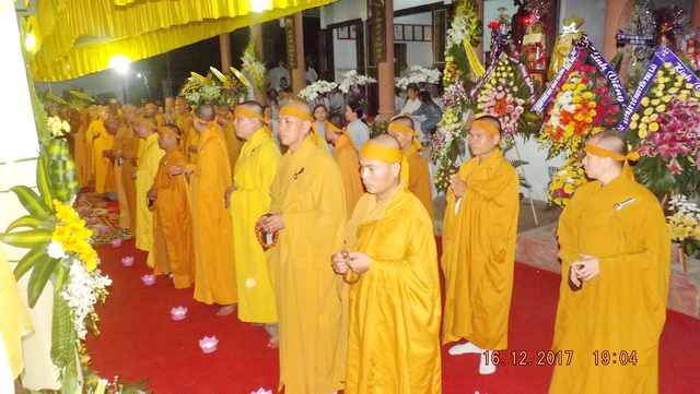 Đêm thắp nến tri ân tưởng niệm cố HT.Thích Ngộ Trí tại chùa Trường Thọ