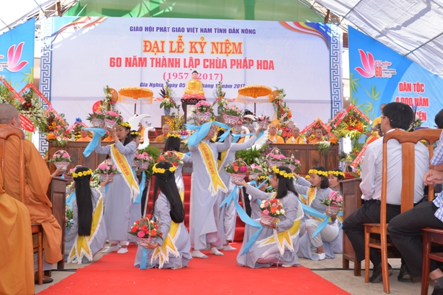 Đại lễ chính thức kỷ niệm 60 năm thành lập Chùa Pháp Hoa