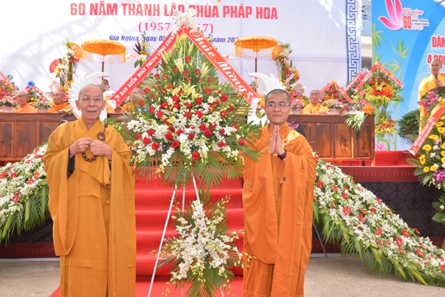 Đại lễ chính thức kỷ niệm 60 năm thành lập Chùa Pháp Hoa