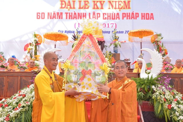 Đại lễ chính thức kỷ niệm 60 năm thành lập Chùa Pháp Hoa