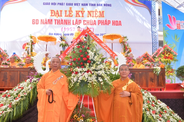 Đại lễ chính thức kỷ niệm 60 năm thành lập Chùa Pháp Hoa