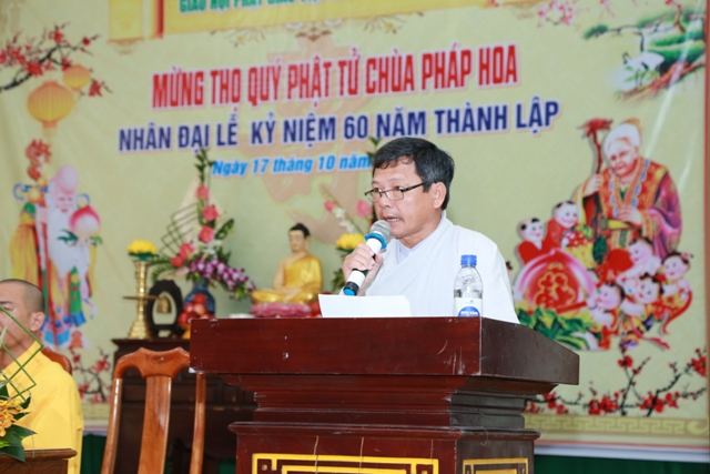 Triển lãm, mừng thọ, buffet kỷ niệm 60 năm ngày thành lập chùa Pháp Hoa, Đăk Nông