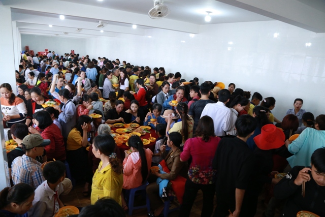 Triển lãm, mừng thọ, buffet kỷ niệm 60 năm ngày thành lập chùa Pháp Hoa, Đăk Nông