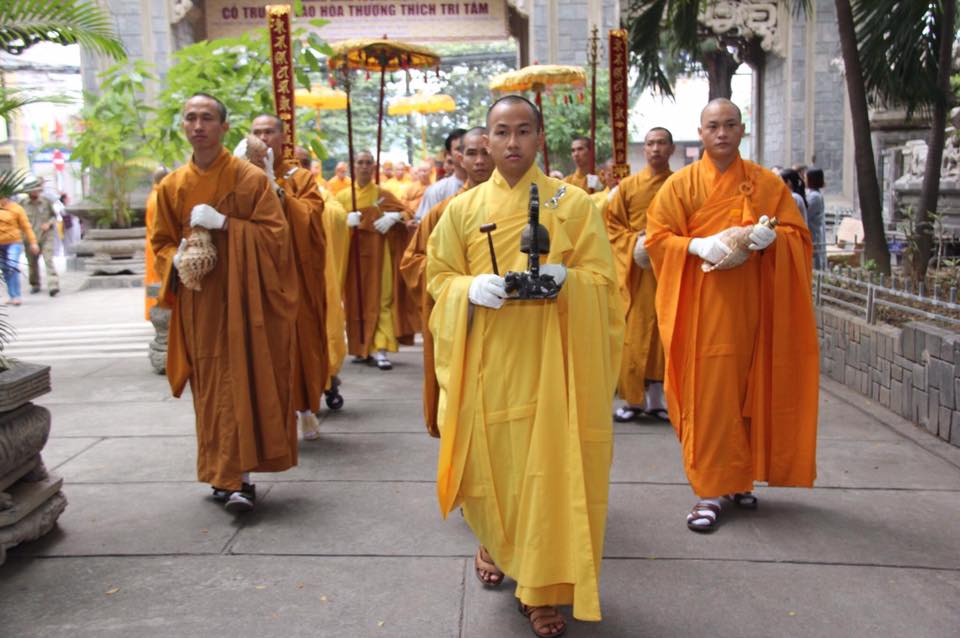 Khánh Hòa: Lễ thỉnh Giác linh HT.Thích Trí Viên Tham  Phật - Yêt Tổ
