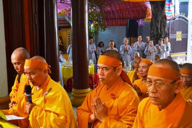 Khánh Hòa: Lễ tưởng niệm tuần chung thất cố Trưởng lão HT.Thích Trí Tâm