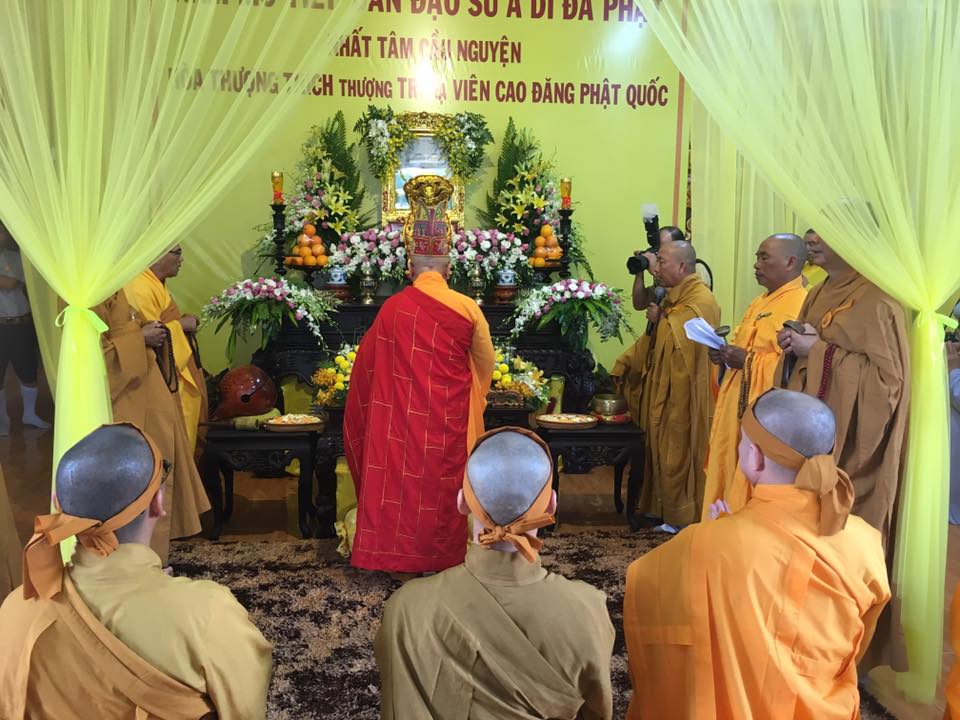 Khánh Hòa: Lễ thỉnh Giác linh HT.Thích Trí Viên Tham  Phật - Yêt Tổ