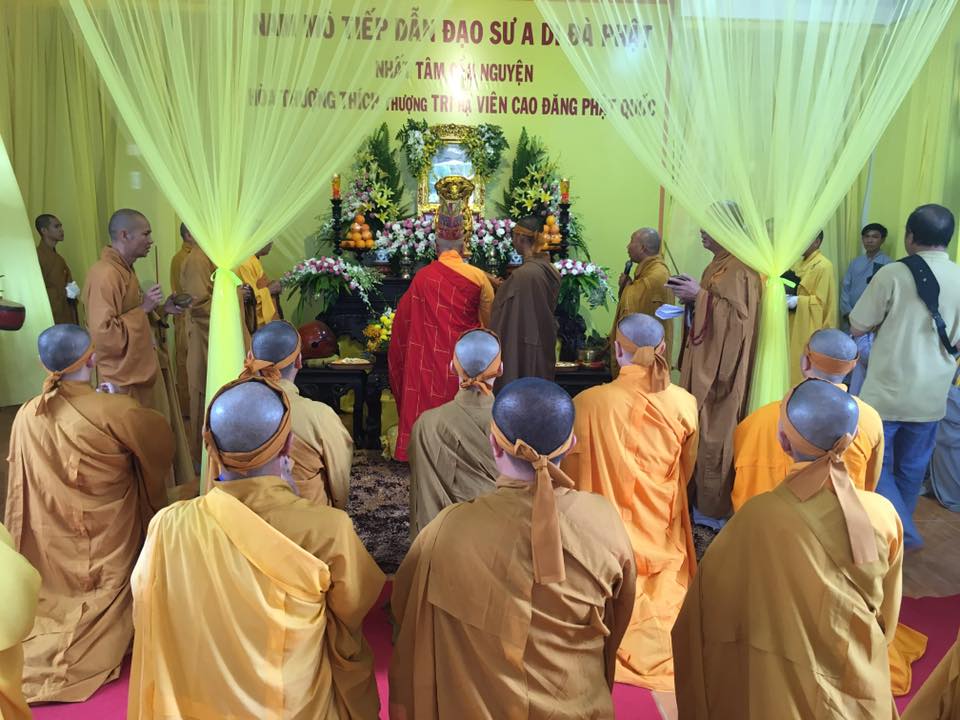 Khánh Hòa: Lễ thỉnh Giác linh HT.Thích Trí Viên Tham  Phật - Yêt Tổ