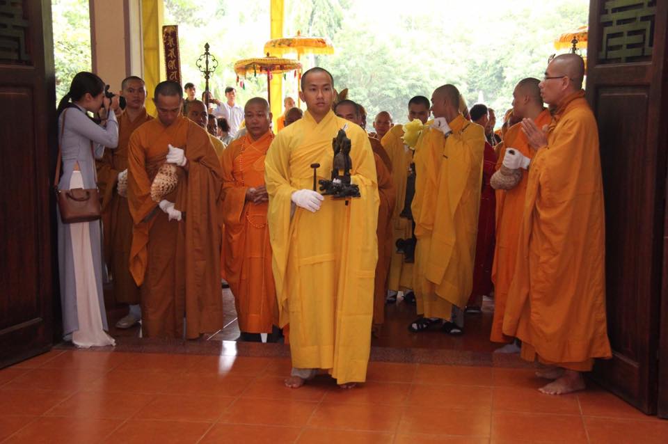 Khánh Hòa: Lễ thỉnh Giác linh HT.Thích Trí Viên Tham  Phật - Yêt Tổ