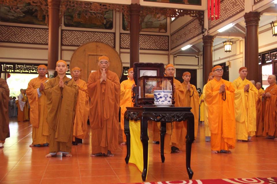 Khánh Hòa: Lễ thỉnh Giác linh HT.Thích Trí Viên Tham  Phật - Yêt Tổ
