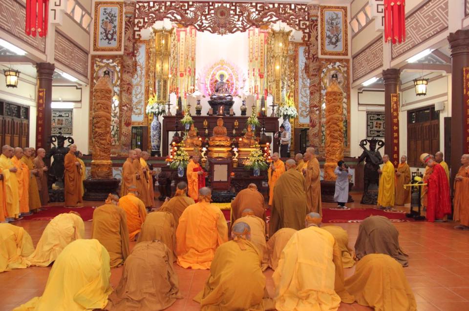 Khánh Hòa: Lễ thỉnh Giác linh HT.Thích Trí Viên Tham  Phật - Yêt Tổ