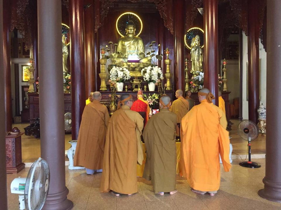 Khánh Hòa: Lễ thỉnh Giác linh HT.Thích Trí Viên Tham  Phật - Yêt Tổ