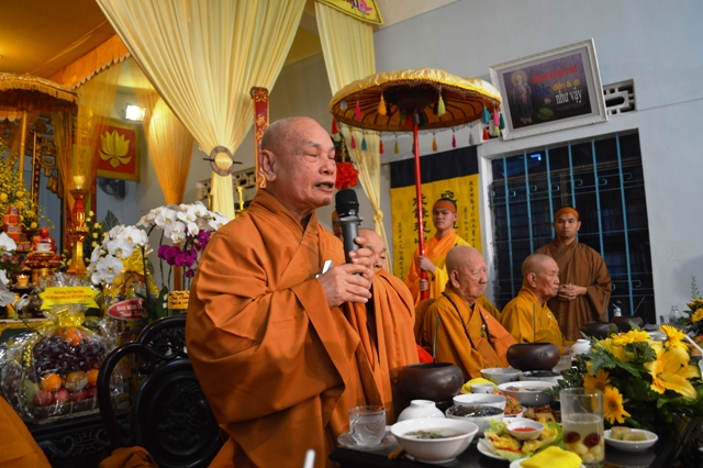 Khánh Hòa: Lễ tưởng niệm tuần chung thất cố Trưởng lão HT.Thích Trí Tâm