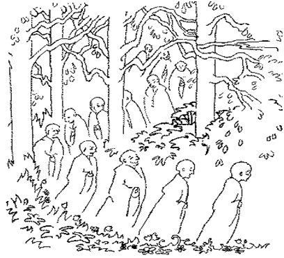 Ông Sư sung sướng