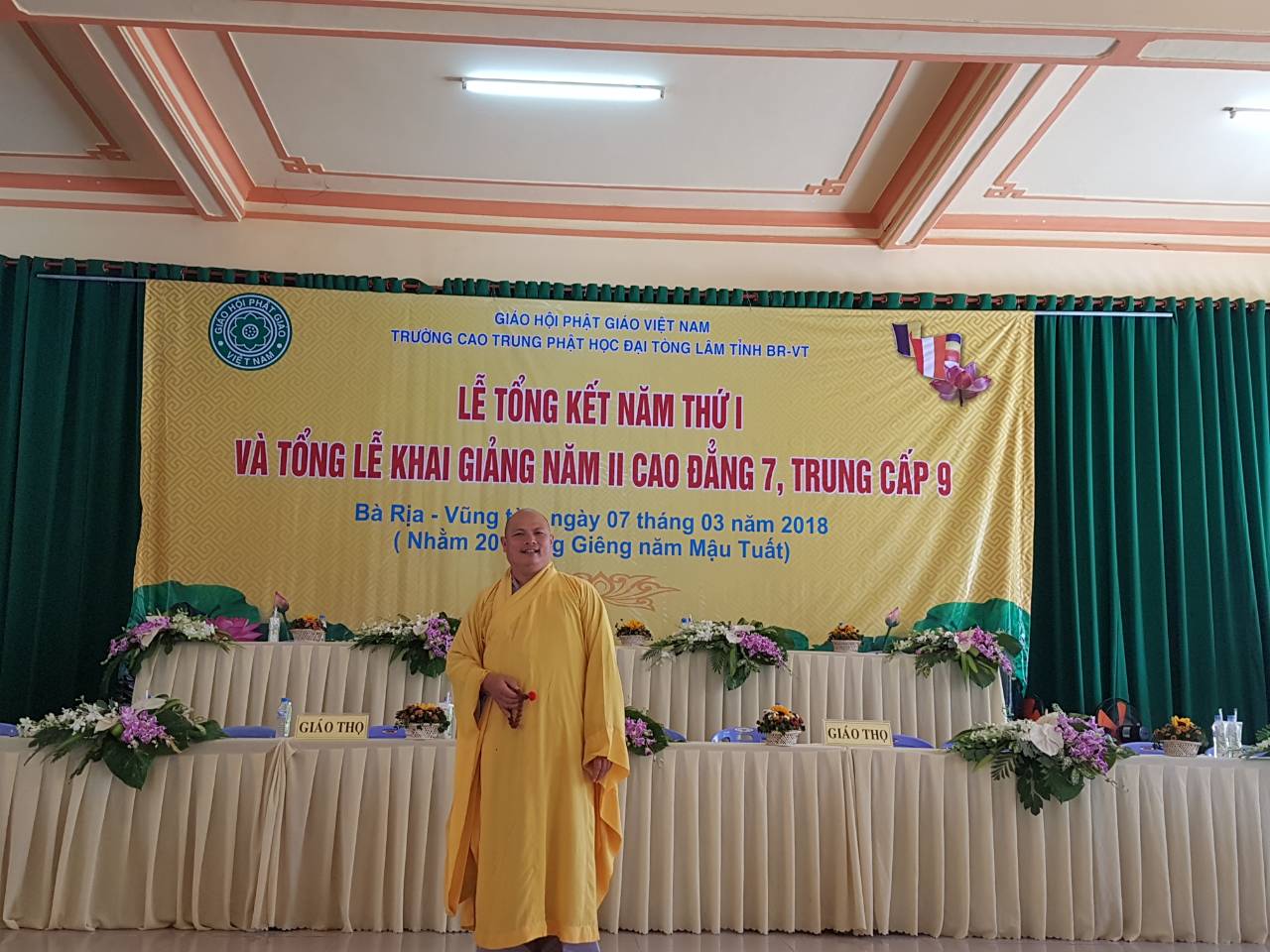 Lễ Tổng Kết Năm Học I Và Khai Giảng Năm Học II –  Trường Cao Trung Phật Học Đại Tòng Lâm – Bà Rịa Vũng Tàu
