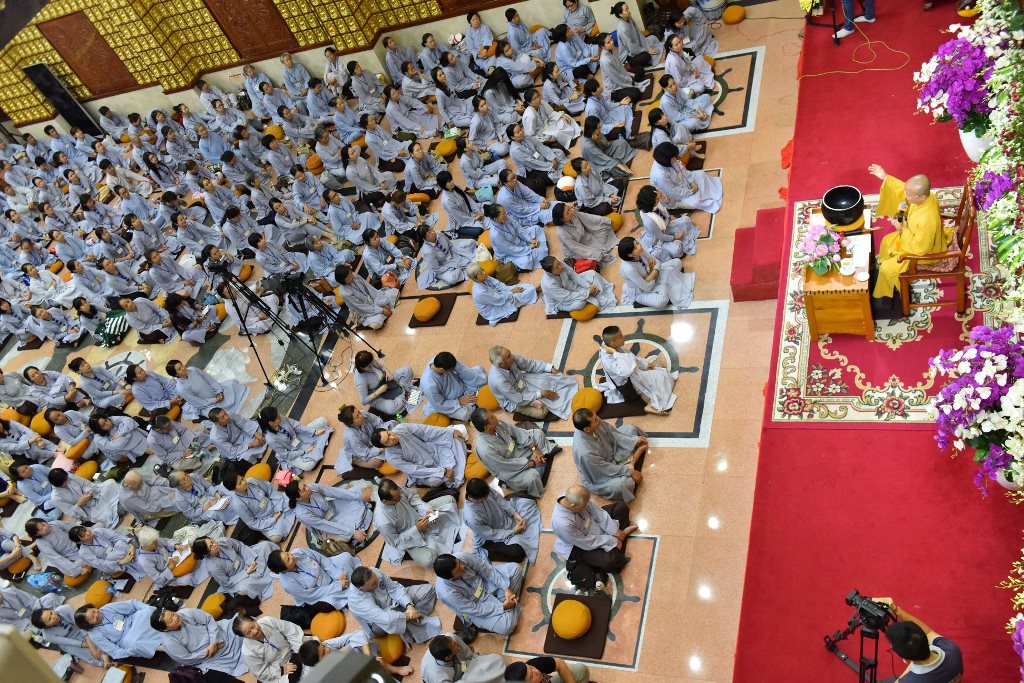 CHÙA GIÁC NGỘ: KHÓA TU THIỀN LẦN THỨ 15, NGÀY 25-03-2018