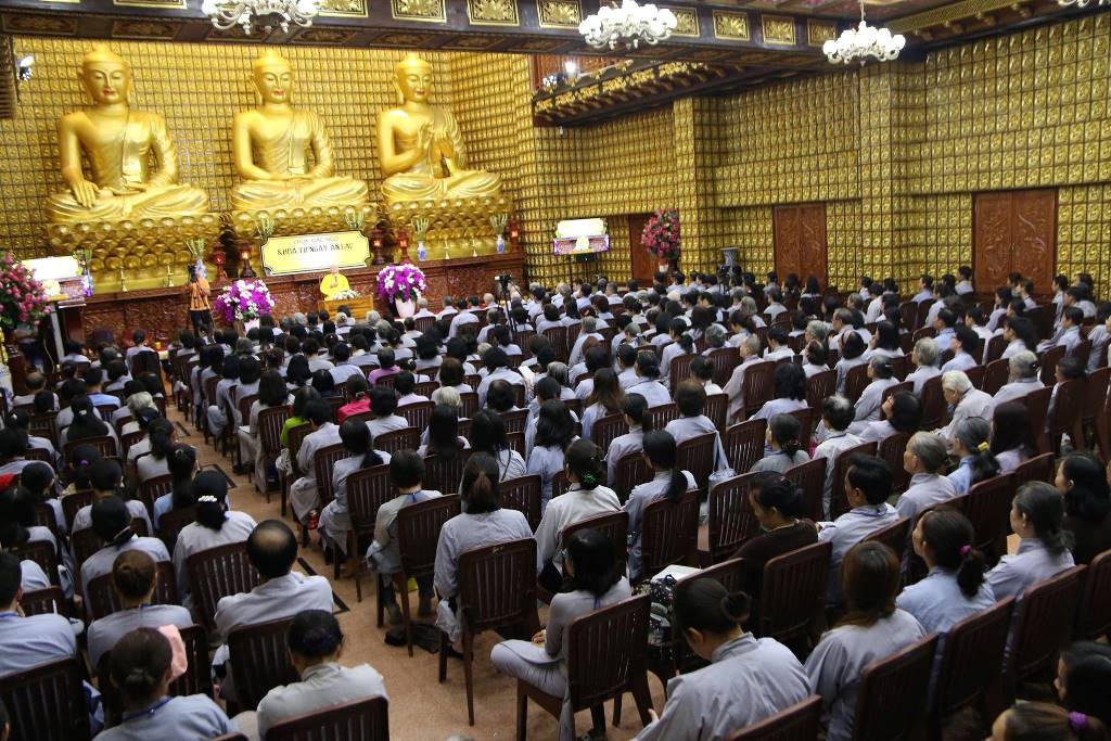 CHÙA GIÁC NGỘ: KHÓA TU NGÀY AN LẠC LẦN THỨ 37