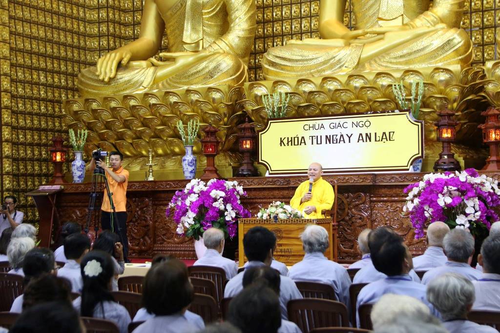 CHÙA GIÁC NGỘ: KHÓA TU NGÀY AN LẠC LẦN THỨ 37
