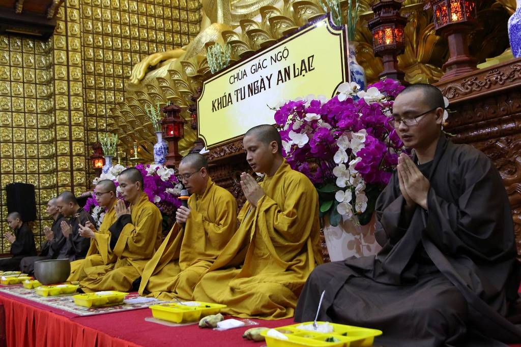 CHÙA GIÁC NGỘ: KHÓA TU NGÀY AN LẠC LẦN THỨ 37