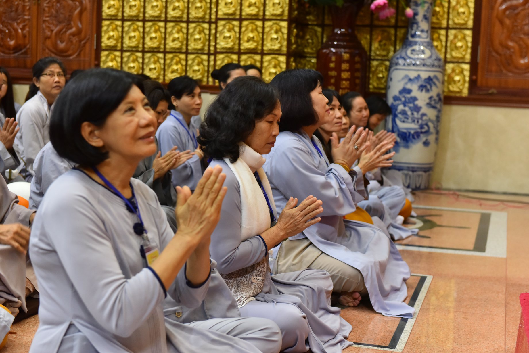 CHÙA GIÁC NGỘ: KHÓA TU THIỀN LẦN THỨ 15, NGÀY 25-03-2018