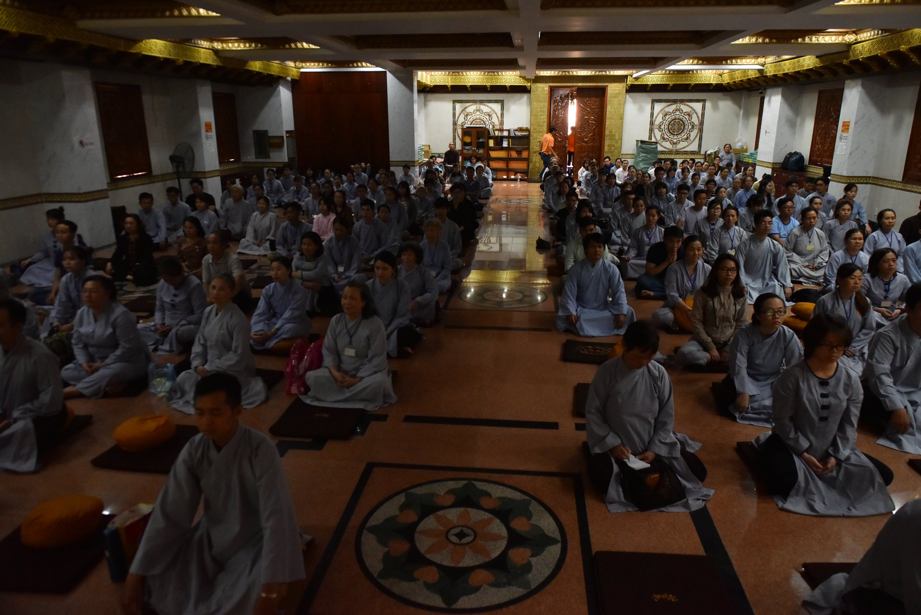 CHÙA GIÁC NGỘ: KHÓA TU THIỀN LẦN THỨ 15, NGÀY 25-03-2018