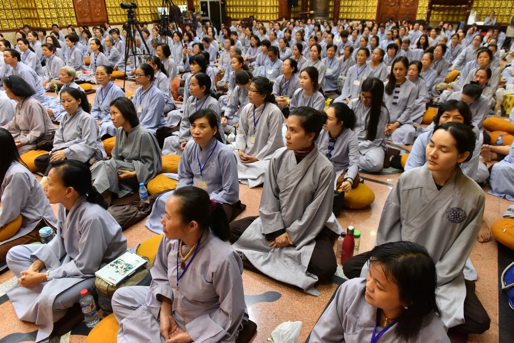 CHÙA GIÁC NGỘ: KHÓA TU THIỀN LẦN THỨ 15, NGÀY 25-03-2018