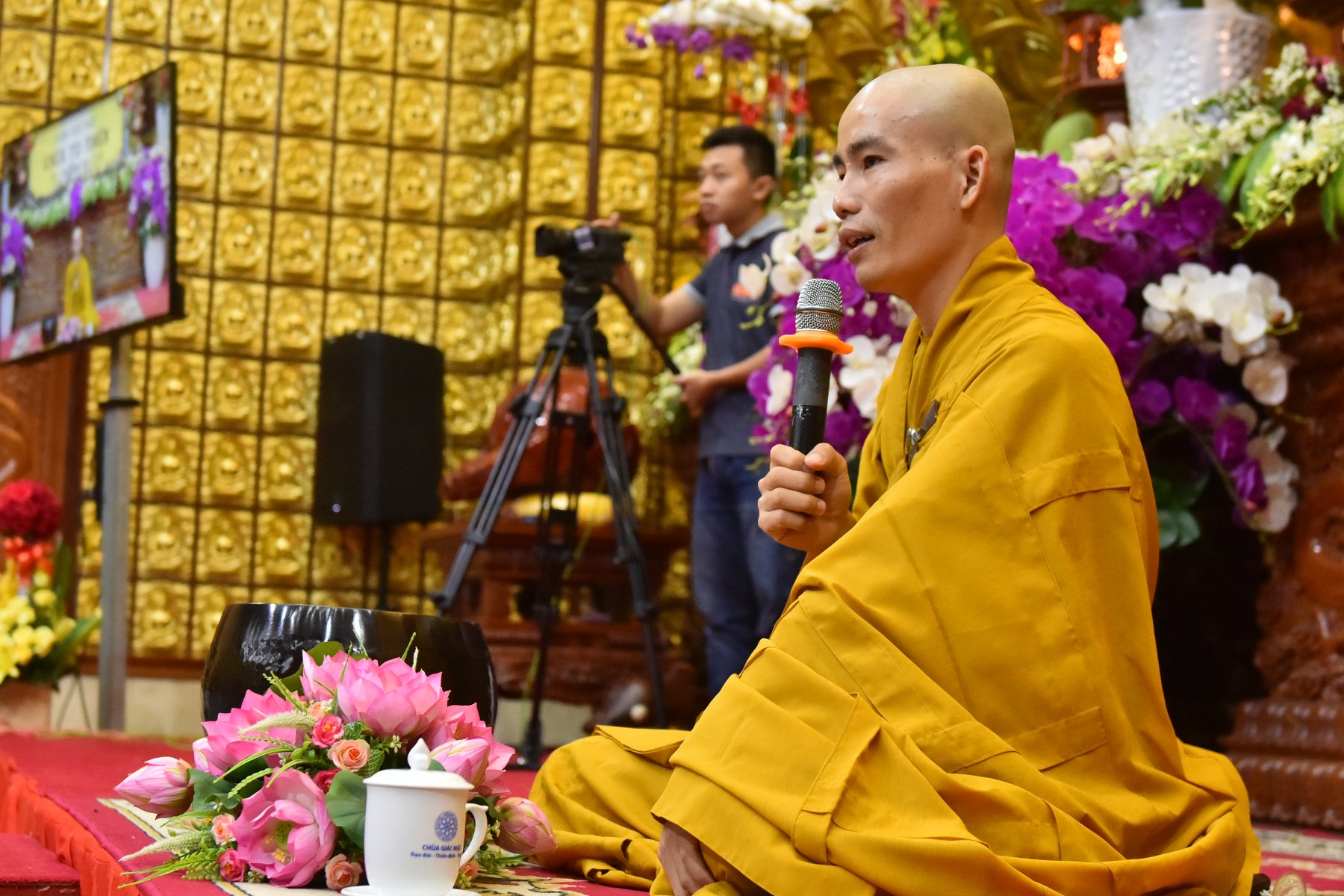 CHÙA GIÁC NGỘ: KHÓA TU THIỀN LẦN THỨ 15, NGÀY 25-03-2018
