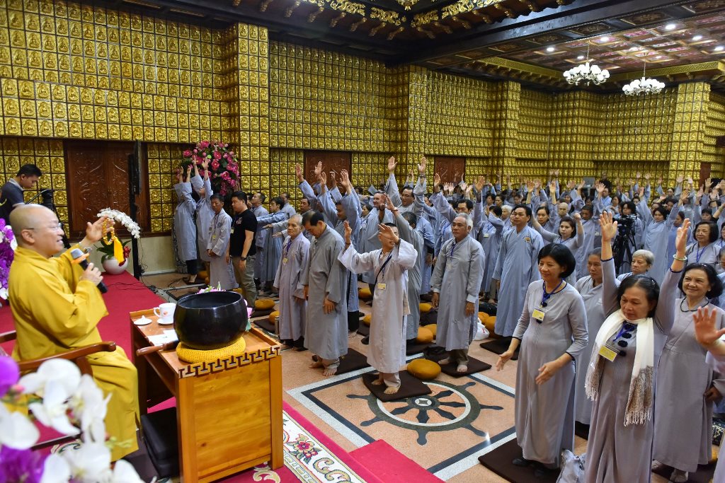 CHÙA GIÁC NGỘ: KHÓA TU THIỀN LẦN THỨ 15, NGÀY 25-03-2018
