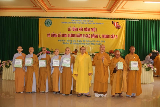 Lễ Tổng Kết Năm Học I Và Khai Giảng Năm Học II –  Trường Cao Trung Phật Học Đại Tòng Lâm – Bà Rịa Vũng Tàu