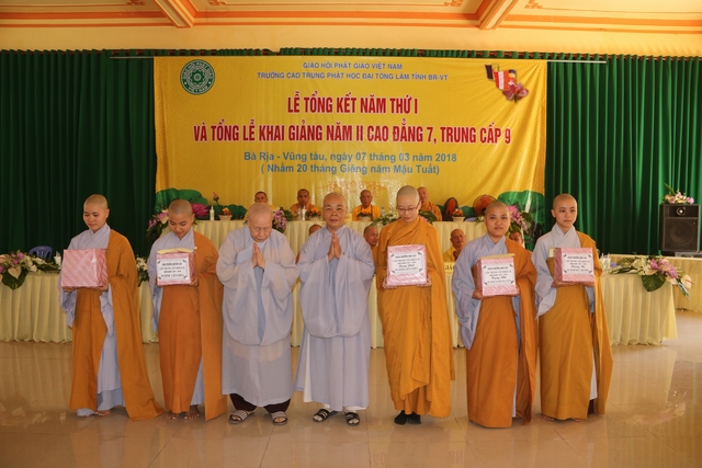 Lễ Tổng Kết Năm Học I Và Khai Giảng Năm Học II –  Trường Cao Trung Phật Học Đại Tòng Lâm – Bà Rịa Vũng Tàu