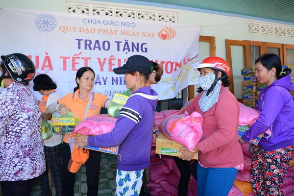 Tổng kết chương trình “Quà Tết Yêu Thương”  tại Tây Ninh, ngày 03/02/2018 (C144)