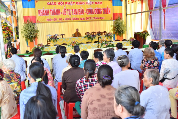 Tổng kết chương trình Cúng Dường Xây  Chùa Đông Thiền - Bến Tre (C142)