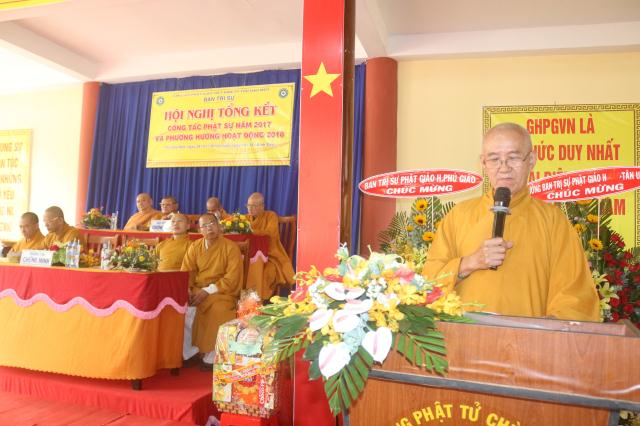 Bình Dương: Lễ Tổng Kết Phật Sự Năm 2017 của BTS GHPGVN TP.Thủ Dầu Một.