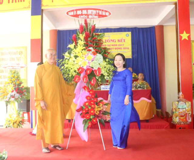 Bình Dương: Lễ Tổng Kết Phật Sự Năm 2017 của BTS GHPGVN TP.Thủ Dầu Một.