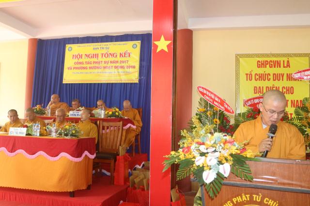 Bình Dương: Lễ Tổng Kết Phật Sự Năm 2017 của BTS GHPGVN TP.Thủ Dầu Một.
