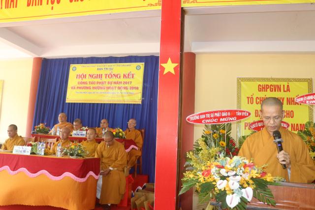 Bình Dương: Lễ Tổng Kết Phật Sự Năm 2017 của BTS GHPGVN TP.Thủ Dầu Một.