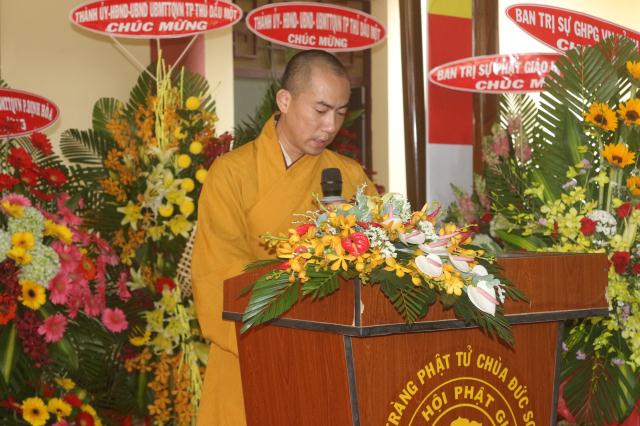 Bình Dương: Lễ Tổng Kết Phật Sự Năm 2017 của BTS GHPGVN TP.Thủ Dầu Một.