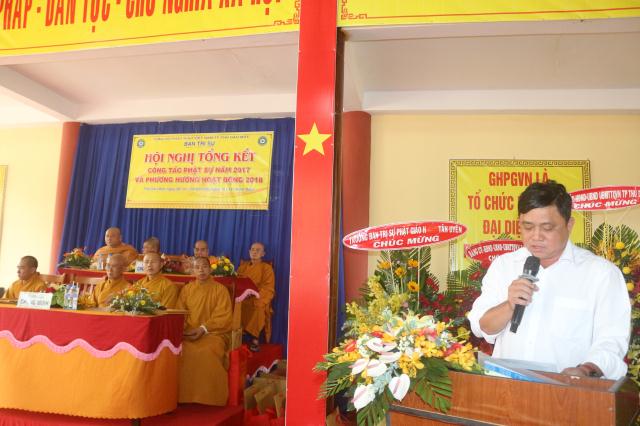 Bình Dương: Lễ Tổng Kết Phật Sự Năm 2017 của BTS GHPGVN TP.Thủ Dầu Một.