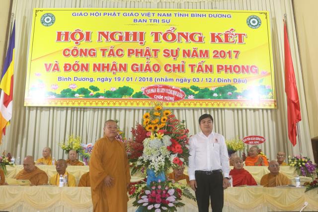 Bình Dương: Hội nghị tổng kết công tác Phật sự 2017