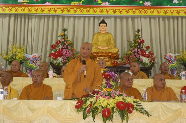 Bình Dương: Hội nghị tổng kết công tác Phật sự 2017