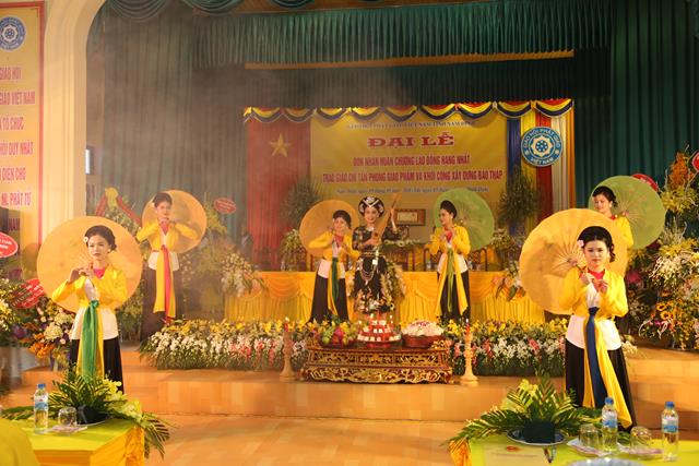Nam Định: Đón nhận Huân chương LĐ hạng I của Chủ tịch nước- Giáo chỉ tấn phong của Đức Pháp chủ GHPGVN