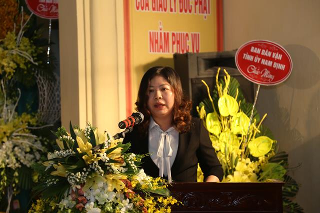 Nam Định: Đón nhận Huân chương LĐ hạng I của Chủ tịch nước- Giáo chỉ tấn phong của Đức Pháp chủ GHPGVN