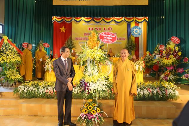 Nam Định: Đón nhận Huân chương LĐ hạng I của Chủ tịch nước- Giáo chỉ tấn phong của Đức Pháp chủ GHPGVN