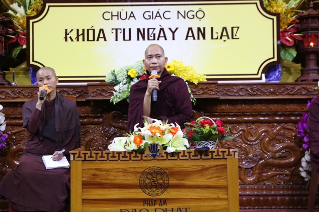 Chùa Giác Ngộ: Khóa tu Ngày An Lạc lần thứ 36
