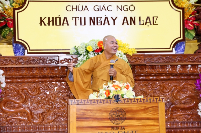 Chùa Giác Ngộ: Khóa tu Ngày An Lạc lần thứ 36