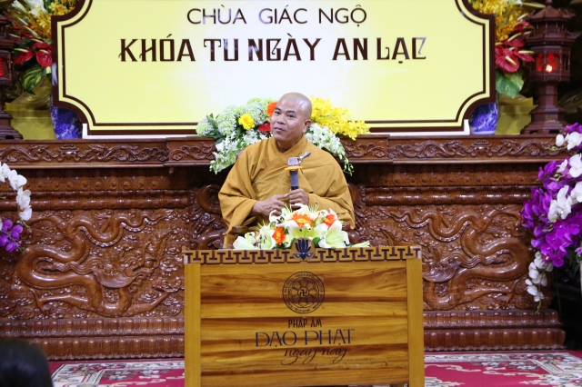 Chùa Giác Ngộ: Khóa tu Ngày An Lạc lần thứ 36